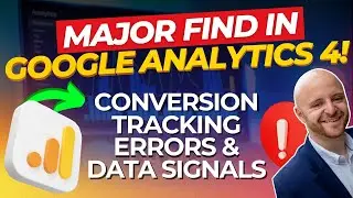 Major Discovery In Google Analytics 4! Conversion Tracking & Data Signals