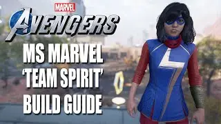 AMAZING ENDGAME SUPPORT BUILD FOR MS MARVEL | Marvel's Avengers