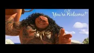 Moana's You're Welcome but with Baptiste instead