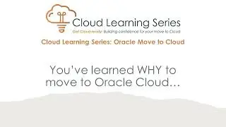 Oracle Cloud enables what's possible!