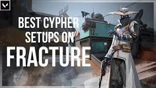 EASY Cypher setups for the map FRACTURE | Valorant