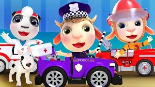 Crianças Escolheram Profissões | Desenho Animado | Dolly e Amigos 3D - Brasil