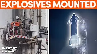 Flight Termination System Explosives Installed on Starship and Booster | SpaceX Boca Chica