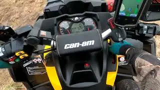 Сравнительный тест вариатора CVTech  после OEM вариатора на квадроцикле Outlander 1000 XMR