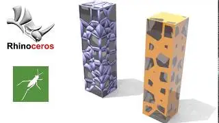 Parametric Tower Facade in Grasshopper | Rhino Tutorial