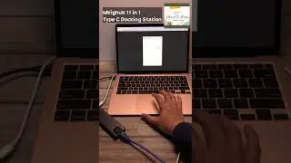 🍎💻 MacBook | Use RJ45 to connect directly to router | Mkighub 11 in 1 Type C Docking Station