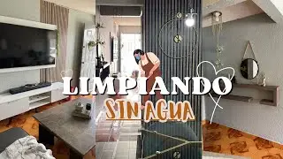 casi me desmayo-manteniendo la CASA LIMPIA SIN AGUA- hasta cuando