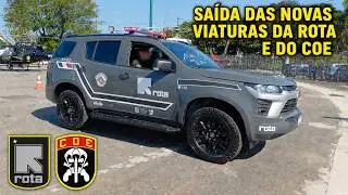 ROTA E COE - SAÍDA DAS NOVAS VIATURAS | Anhembi 2026
