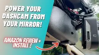 Power your Dash Cam from your Rear View Mirror - Plug And Play FORD
