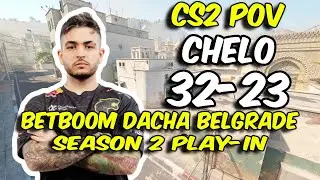 CS2 POV | FURIA chelo (32/23) vs Eternal Fire (Dust2) BetBoom Dacha Belgrade Season 2 Play-in
