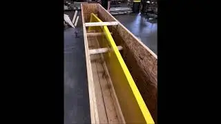 Crate for 2 2500 lb I Beams