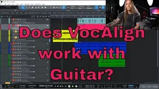 Exploring VocAlign Ultra with Guitar Tracks | Editing Guitar Tracks