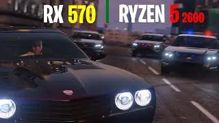 Ryzen 5 2600k AMD Radeon RX 570 / Gta V
