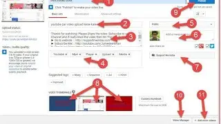 Youtube Video Upload Karne Ka Sahi 2021 || How To Upload Video On Youtube 2021 ?