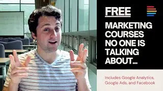 Best Free Marketing Courses No One is Talking About