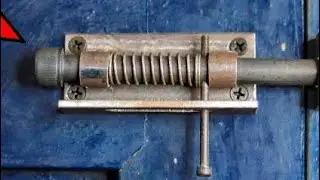 HOW TO MAKE AUTOMATIC DOORLOCK  | DIY AUTOMATIC DOOR LOCK | METAL WORK