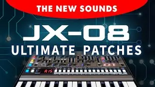 ROLAND JX-08 | NEW for 2022 | The 300 All-New Synth Sounds / Presets