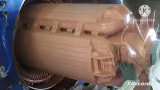 Generator Rotor Insertion