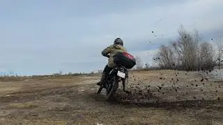 Половодье  в Рудне,  в марте
