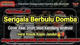 Serigala Berbulu Domba - Real Drum Mod Kendang Android ( Cover ) Versi Instrument🔥‼️