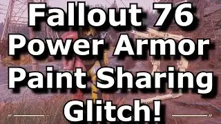 Fallout 76 Power Armor Paint Sharing Glitch! Give Atomic Shop Skins To Anyone! (Fallout 76 Glitches)