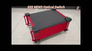 8x8 MEMS optischer Schalter #xhphotoelectric #optischerSchalter #datenanalyse  #Kommunikation