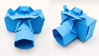 Origami CAMERA by Marcio Noguchi | How to fold a paper camera