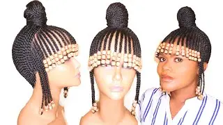 DIY Braided Wig Tutorial Using Expression Braid Extension - No Closure Wig