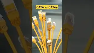 Cat6 vs Cat6a  - Is Cat6A better than Cat6? #Cat6VsCat6A