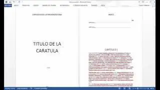 DIFERENTES NÚMEROS DE PÁGINAS EN UN MISMO DOCUMENTO EN WORD