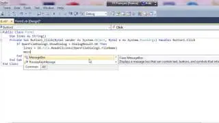 How to know the number of lines in a file using vb.net