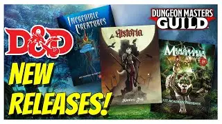 D&D New Releases ep. 8 June 18-24, 2021 Dungeons & Dragons DM's Guild DriveThruRPG third party books