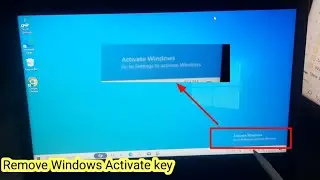 Windows 10 Product Key Free |Remove Windows 10 product key laptop screen