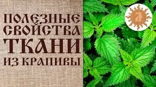 ПОЛЕЗНЫЕ СВОЙСТВА ТКАНИ ИЗ КРАПИВЫ