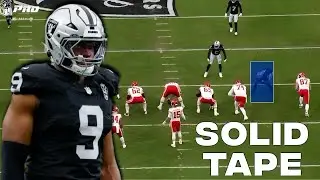 Raiders Tape: Tyree Wilson Week 8 EVERY SNAP