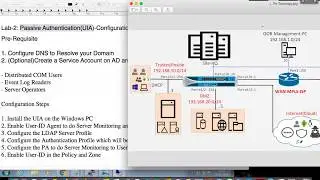 Palo Alto-Lab-2: Passive Authentication(UIA)-Configuration and Verification