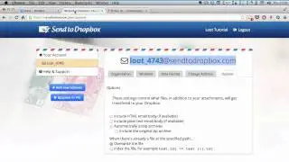 Dropbox - 13. Email files to your Dropbox as an attachment