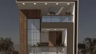 3d exterior house|3d modelling
