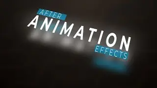 3D text animation in after effect tutorial no plugins
