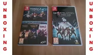 Trine: Ultimate Collection Nintendo Switch Unboxing & Ghostbusters Remastered Unboxing