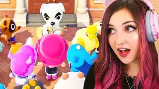 kk sliders concert and terraforming in animal crossing new horizons 🍑🌴 (Streamed 4/8/20)