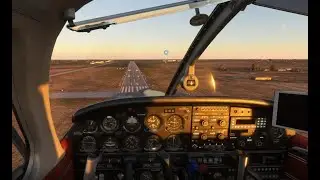 PA-28 Arrow 3 Landing #Shorts