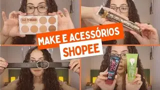 COMPRINNHAS no SHOPEE MAQUIAGEM e ACESSÓRIOS | Aline Nogueira