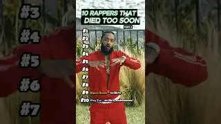 Rappers that died way too soon, listed in no particular order