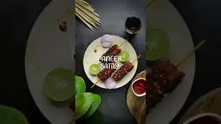 Tastiest Paneer Satay Recipe #shorts #paneerrecipe