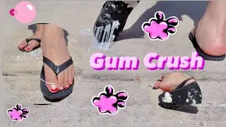 ✨Oops i Stepped on Gum with flip flops 🩴🙊✨ 