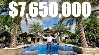 INCREIBLE MANSION con GRIFOS y LUCES en ORO de 24 KILATES. TIENE su PROPIO LAGO