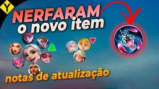 BUFF HARITH E SABER, NERF ITENS DE TANKS - NOTAS DE ATUALIZAÇÃO