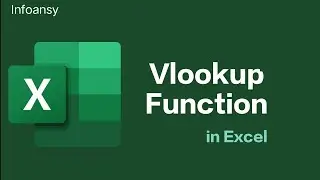 How to use Vlookup in Excel | use of Vlookup #Infoansy