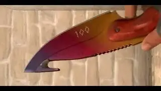 100th kill - ★ StatTrak™ Gut Knife | Fade